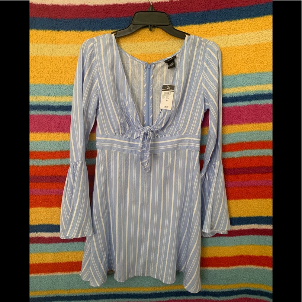 Wrap tie mini dress❗️